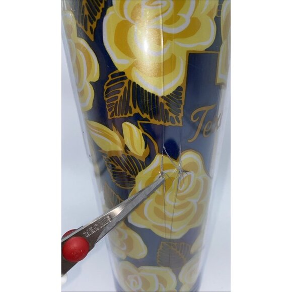 Starbucks Yellow Rose of Texas Tumbler Venti Cup 24oz Collector Cup Cracked - Picture 9 of 9